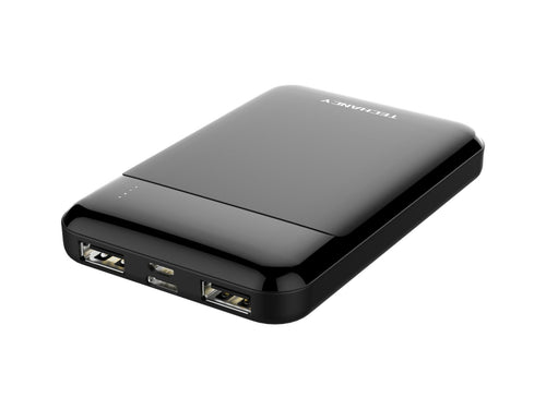 Techancy Mini Power Bank 5000mAh TF2803 10W Carregamento Rapido Compacto Protecao Inteligente para Telemovel e Tablet